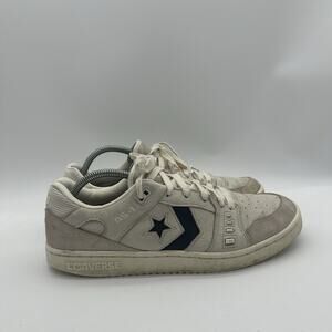 Mens 10.5 Converse Alexis Sablone AS-1 Pro Ox Skater Shoes Navy/Red Vtg Look